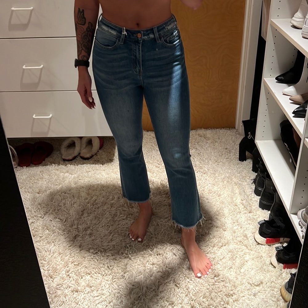 Flying monkey brand new cropped jeans